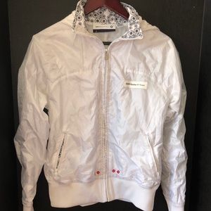 PUMA BMW Sauber F1 Team Women’s White Nylon Jacket, Sz L